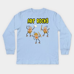 Art Rocks Kids Long Sleeve T-Shirt